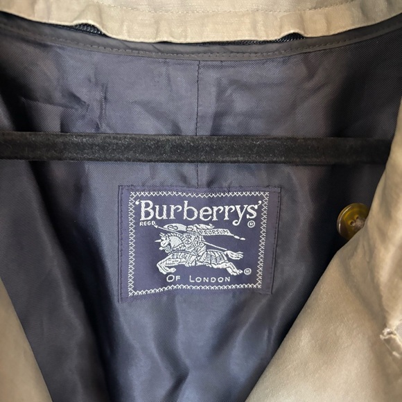 ⛰️ Vintage Men’s Burberry Trench with Wool Liner - size 40 L - Picture 2 of 15